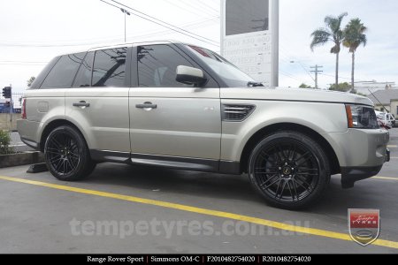 20x8.5 20x10 Simmons OM-C FB on RANGE ROVER SPORT