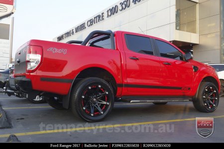 20x9.0 Ballistic Jester on FORD RANGER