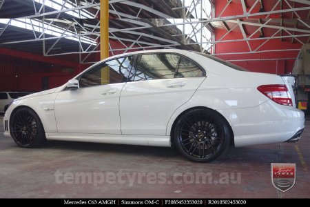 20x8.5 20x10 Simmons OM-C FB on MERCEDES C-Class