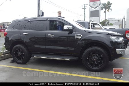 18x9.0 Ballistic Morax on FORD EVEREST