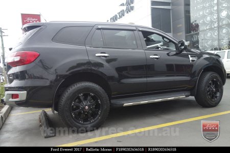 18x9.0 Ballistic Morax on FORD EVEREST