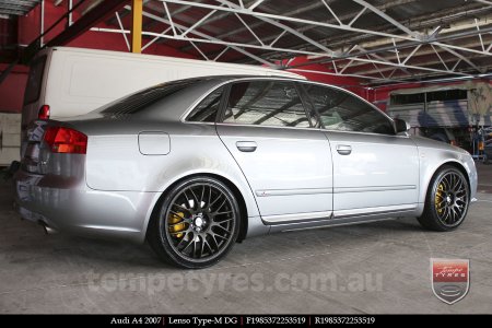 19x8.5 Lenso Type-M DG on AUDI A4