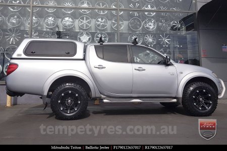 17x9.0 Ballistic Jester on MITSUBISHI TRITON