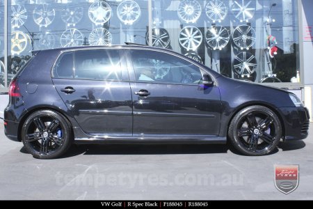 18x8.0 R Spec Black on VW GOLF