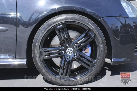 18x8.0 R Spec Black on VW GOLF