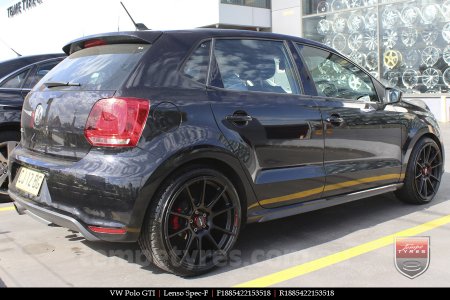 18x8.5 Lenso Spec F MB on VW POLO