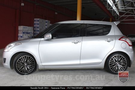 17x7.0 Samurai Fusa on SUZUKI SWIFT