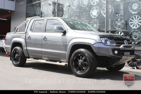 18x9.0 Ballistic Morax on VW AMAROK