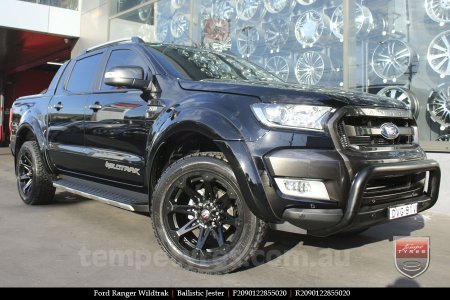 20x9.0 Ballistic Jester on FORD RANGER WILDTRAK