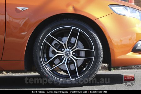 18x8.0 18x9.0 Lenso Jager Bayern BKF on FORD FALCON