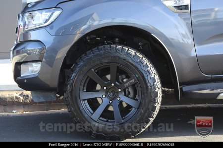 18x9.0 Lenso RTG MBW on FORD RANGER