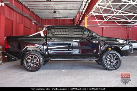 20x9.0 Fuel Maverick on TOYOTA HILUX SR5