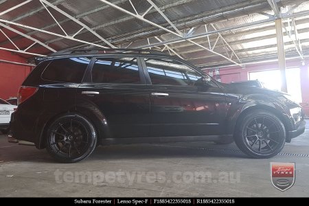 18x8.5 Lenso Spec F MB on SUBARU FORESTER