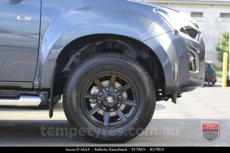 17x9.0 Ballistic Razorback on ISUZU D-MAX 