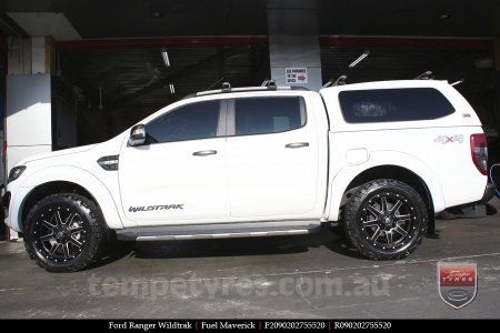 20x9.0 Fuel Maverick on FORD RANGER WILDTRAK