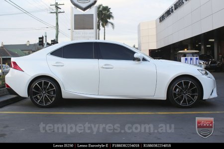 18x8.0 Lenso Eurostyle E ESE on LEXUS IS