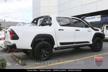 18x9.0 Ballistic Jester on TOYOTA HILUX