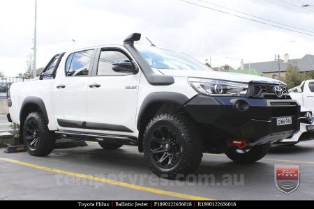 18x9.0 Ballistic Jester on TOYOTA HILUX