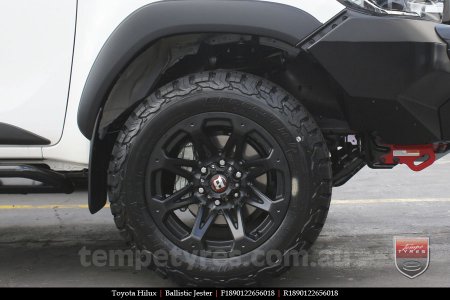 18x9.0 Ballistic Jester on TOYOTA HILUX