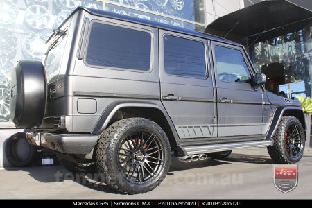 20x8.5 20x10 Simmons OM-C FB on MERCEDES G-Class