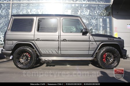 20x8.5 20x10 Simmons OM-C FB on MERCEDES G-Class