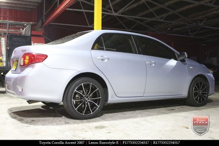 17x7.5 Lenso Eurostyle E ESE on TOYOTA COROLLA