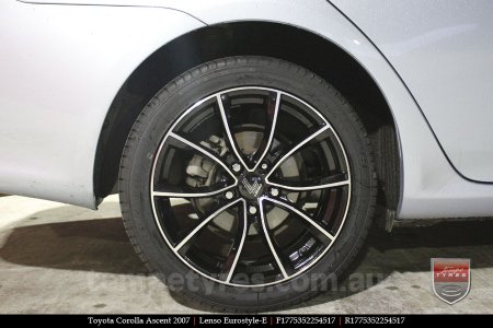 17x7.5 Lenso Eurostyle E ESE on TOYOTA COROLLA