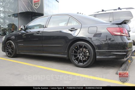 18x8.0 Lenso Spec B MB on TOYOTA AURION