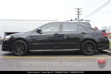 18x8.0 Lenso Spec B MB on TOYOTA AURION