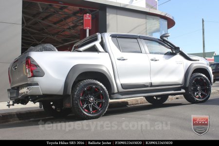 20x9.0 Ballistic Jester on TOYOTA HILUX SR5