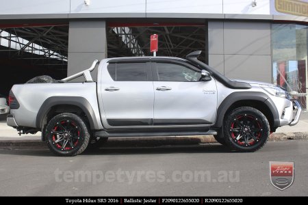 20x9.0 Ballistic Jester on TOYOTA HILUX SR5