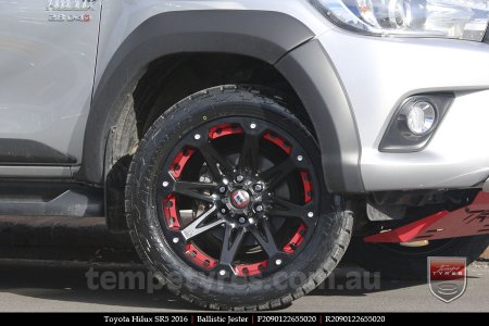 20x9.0 Ballistic Jester on TOYOTA HILUX SR5