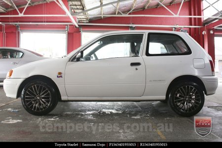 15x6.5 Samurai Dojo on TOYOTA STARLET