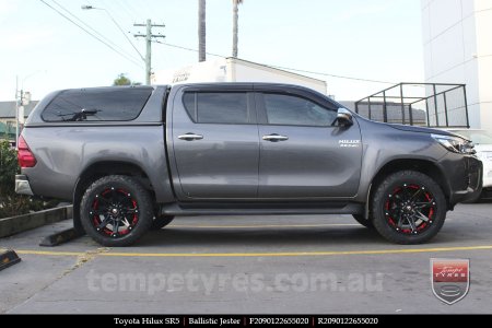 20x9.0 Ballistic Jester on TOYOTA HILUX SR5