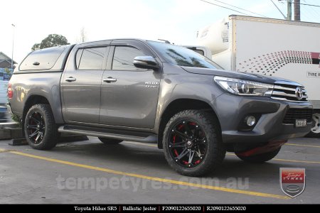 20x9.0 Ballistic Jester on TOYOTA HILUX SR5