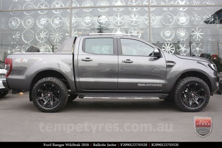 20x9.0 Ballistic Jester on FORD RANGER WILDTRAK