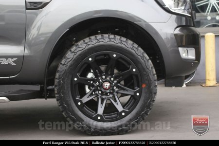 20x9.0 Ballistic Jester on FORD RANGER WILDTRAK