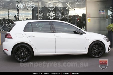 19x8.5 19x9.5 Lenso Conquista A CQA MK  on VW GOLF R