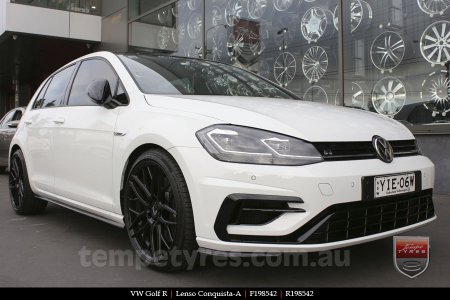 19x8.5 19x9.5 Lenso Conquista A CQA MK  on VW GOLF R