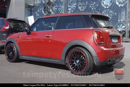 17x7.0 Lenso Type-M - MBRG on MINI COOPER