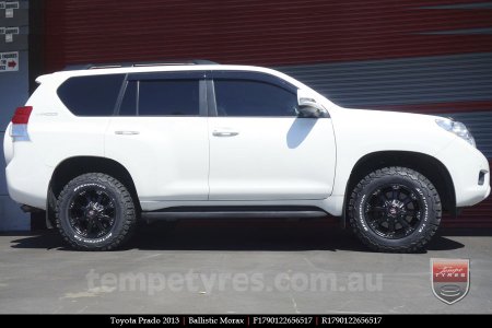 17x9.0 Ballistic Morax on TOYOTA PRADO