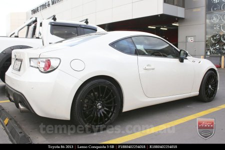 18x8.0 18x9.0 Lenso Conquista 5 SB CQ5 on TOYOTA 86