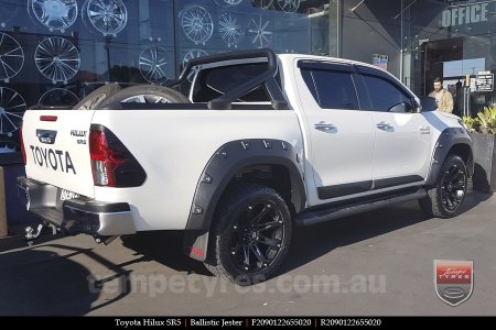 20x9.0 Ballistic Jester on TOYOTA HILUX SR5