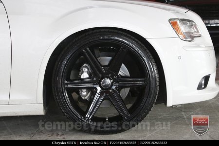 22x9.5 Incubus 0842 GB on CHRYSLER SRT