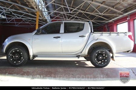 17x9.0 Ballistic Jester on MITSUBISHI TRITON