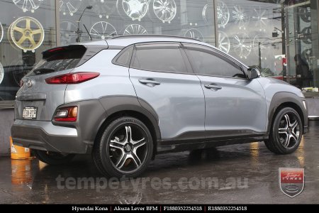 18x8.0 Akuza Lever BFM on HYUNDAI KONA