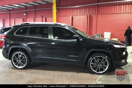 20x8.5 20x9.5 Lenso Eurostyle 7 ES7 on JEEP CHEROKEE