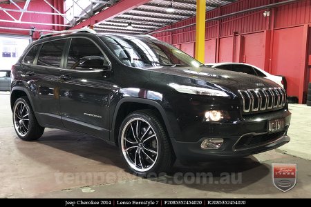 20x8.5 20x9.5 Lenso Eurostyle 7 ES7 on JEEP CHEROKEE