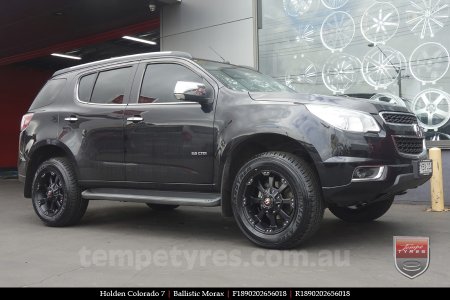 18x9.0 Ballistic Morax on HOLDEN COLORADO