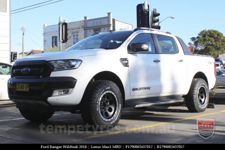 17x9.0 Lenso Max1 MBD on FORD RANGER WILDTRAK